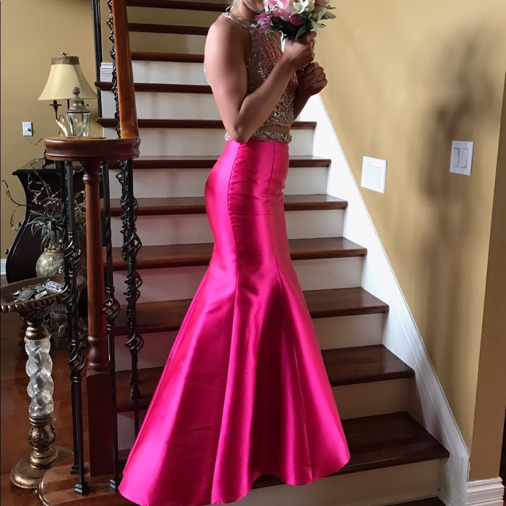 Two piece prom/formal dress size 4